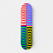 Rectangle Crazy Skateboard (Voorkant)