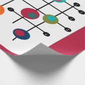 Rectangle uit de middeleeuwen cadeaupapier (Hoek)