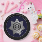 Rectificatiedienstkleding, Silver 02-papieren Bord (Feest)