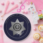 Rectificatiedienstkleding, Silver 03-papieren Bord (Feest)