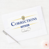 Rectificaties Functionaris 3 Rechthoekige Sticker (Envelop)