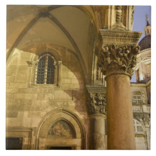 Rectorspaleis Arches met Dubrovnik Kathedraal Tegeltje