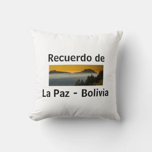 Recuerdo de La Paz Kussen