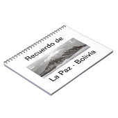 recuerdo de Las Paz Notitieboek (Linkerzijde)