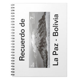 recuerdo de Las Paz Notitieboek