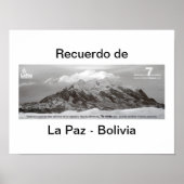 recuerdo de Las Paz Poster (Voorkant)