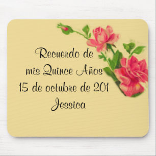 Recuerdo de mis 15 años Mousepad Muismat