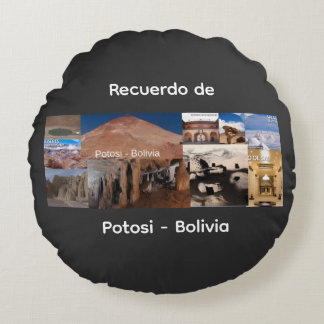 Recuerdo de Potosi Bolivia Rond Kussen