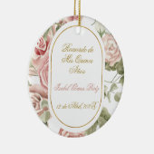 Recuerdo de quinceañera keramisch ornament (Rechts)