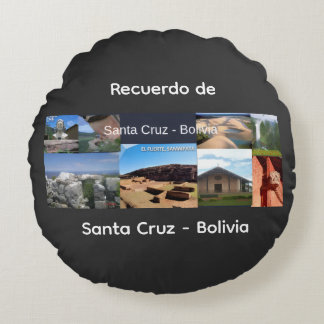 Recuerdo de Santa Cruz Bolivia Rond Kussen