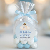 Recuerdos Bautizo Schattigee doop Eerste Jaar Favo Ronde Sticker