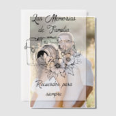Recuerdos de Familia Vellum Uitnodigingen (Offset (Koppel))