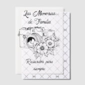 Recuerdos de Familia Vellum Uitnodigingen (Offset (Uitnodiging))