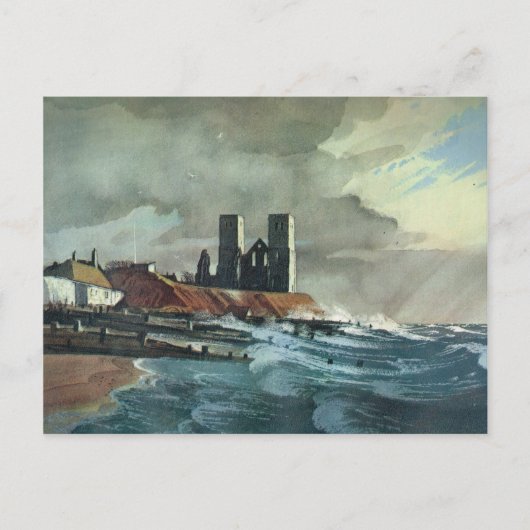 Reculver Towers, Thanet, Kent Briefkaart (Voorkant)