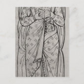 Recumbant Eleanor van Aquitaine Briefkaart (Voorkant)