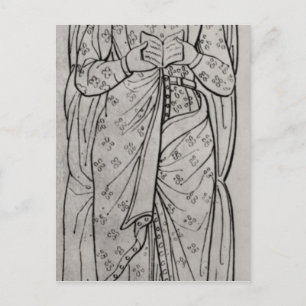 Recumbant Eleanor van Aquitaine Briefkaart