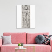 Recumbant Eleanor van Aquitaine Canvas Afdruk (Insitu (Woonkamer))