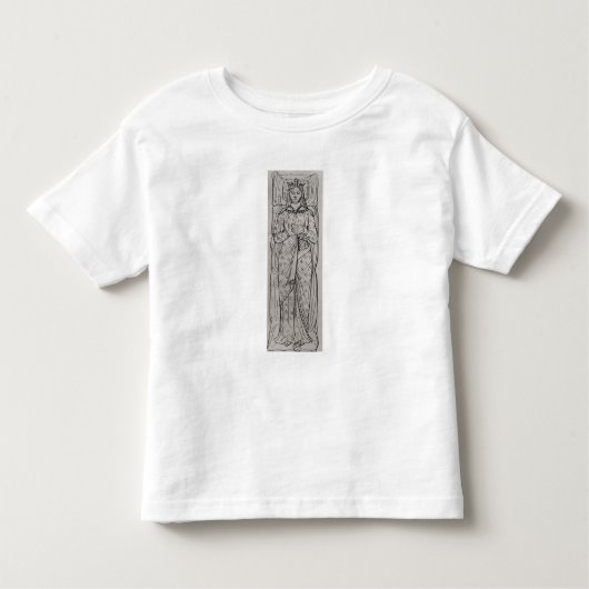 Recumbant Eleanor van Aquitaine Kinder Shirts (Voorkant)