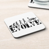 Recumbent Bicycle Evolution Fun Sports Art Bier Onderzetter (Linkerzijde)