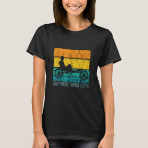 Recumbent Bike  Retro Cyclist Recumbent Bic T-shirt