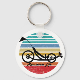 Recumbent Cycle Sleutelhanger -