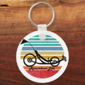 Recumbent Cycle Sleutelhanger - (Voorkant)