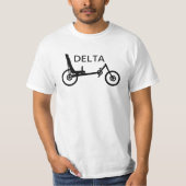 Recumbent Delta T-Shirt (Voorkant)