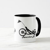 Recumbent Life Cup Mok (Voorkant rechts)