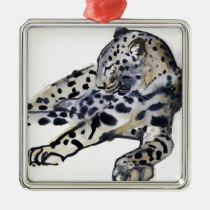 Recumbent Metalen Ornament