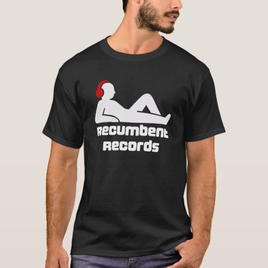 Recumbent Records T-shirt (Voorkant)
