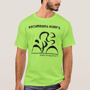 Recumbent Riders Bikes T-shirt