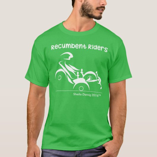 Recumbent Riders Trikes T-shirt (Voorkant)
