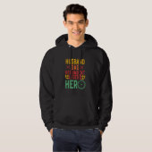 Recumbent Trike Husband Dad Recumbent Legend Hoodie (Voorkant volledig)