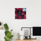 Recursief Tiki Poster (Thuiskantoor)