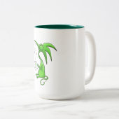 Recursieve koffie tweekleurige koffiemok (Voorkant rechts)