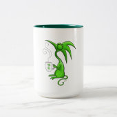 Recursieve koffie tweekleurige koffiemok (Center)