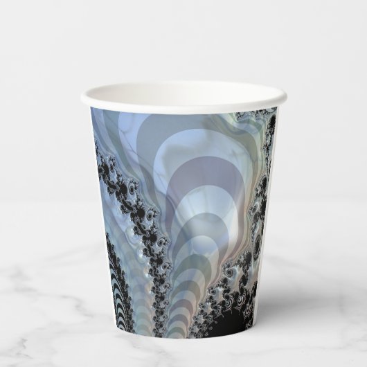 Recursive Realms Papieren Bekers (Achterkant)