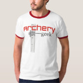 recurve geek t-shirt (Voorkant)