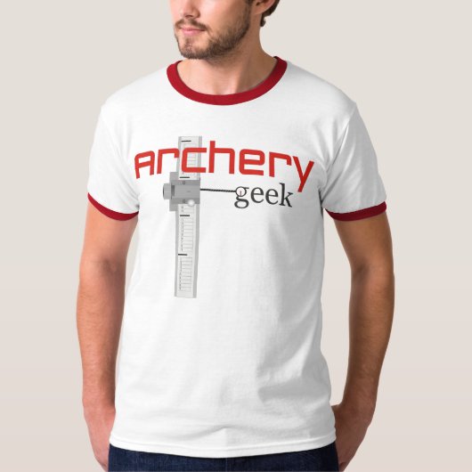 recurve geek t-shirt (Voorkant)