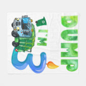 Recyclage 3 jaar oud vuilnis 3rd fleece deken (Voorkant (Horizontaal))