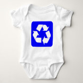 Recyclage - blauw romper (Voorkant)
