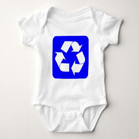 Recyclage - blauw romper (Voorkant)