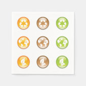 Recyclage-elementen Papier luiers Servet (Voorkant)