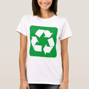 Recyclage - Groen gras T-shirt