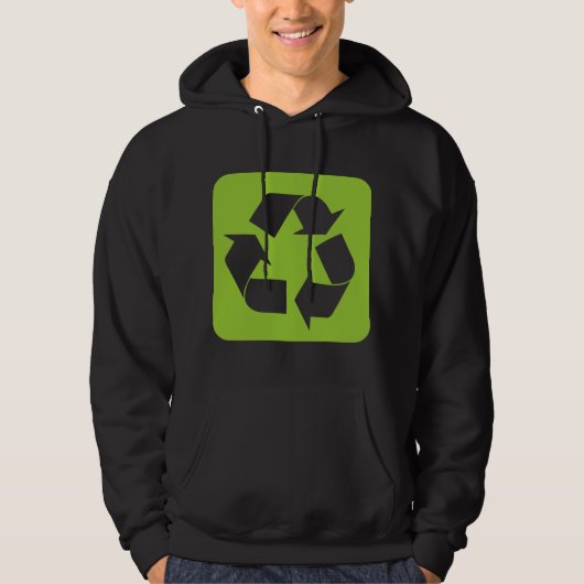 Recyclage - Martian Green Hoodie (Voorkant)