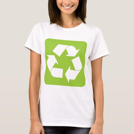 Recyclage - Martian Green T-shirt (Voorkant)