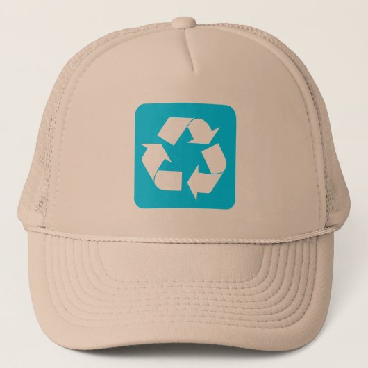 Recyclage - Sky Blue Trucker Pet (Voorkant)