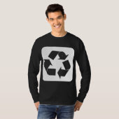 Recyclage - wit t-shirt (Voorkant volledig)