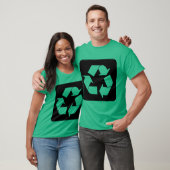 Recyclage - zwart t-shirt (Unisex)