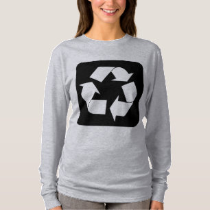 Recyclage - zwart t-shirt